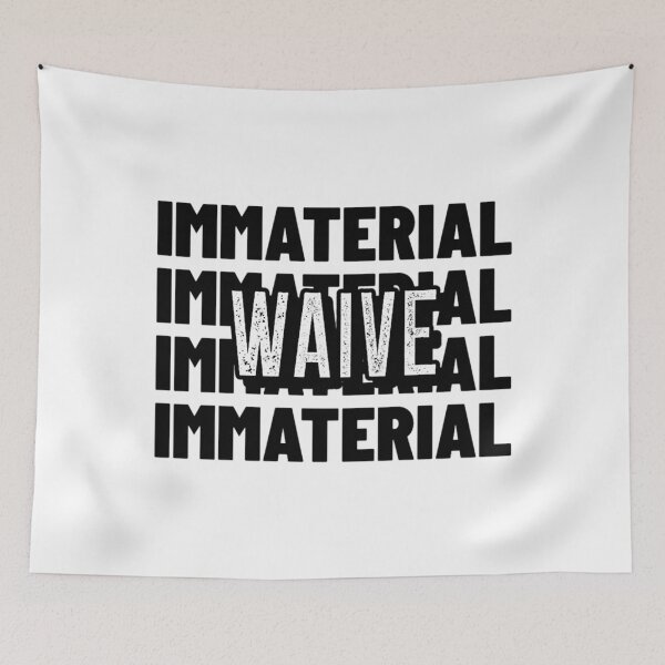 Item preview, Immaterial & Waive designed and sold by WorthStratton.