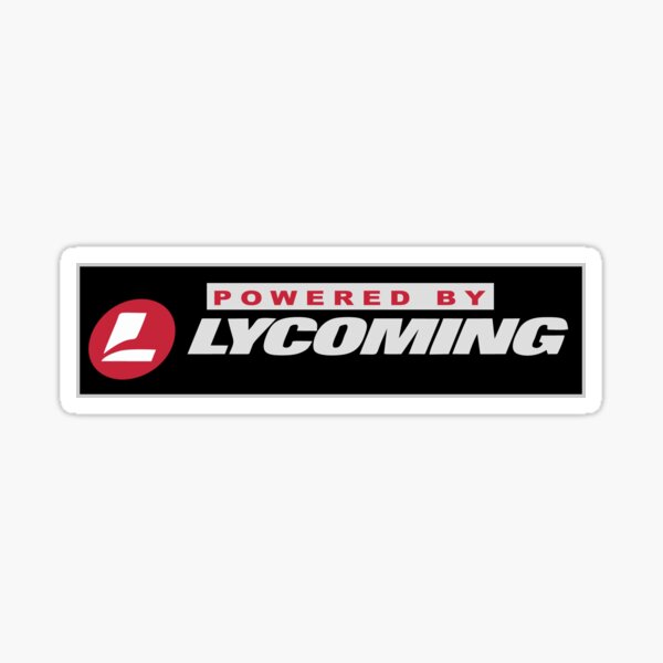 Item preview, Lycoming aircraft engines logo plaque designed and sold by MidniteTraffic.
