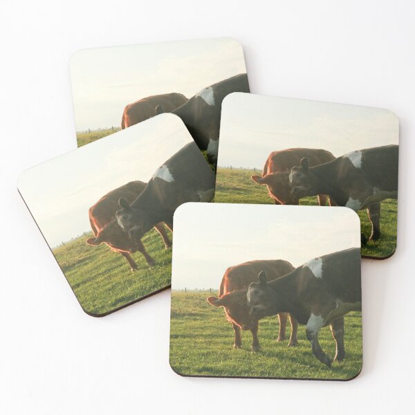 Item preview, Cow friends embracing designed and sold by Margauxb.