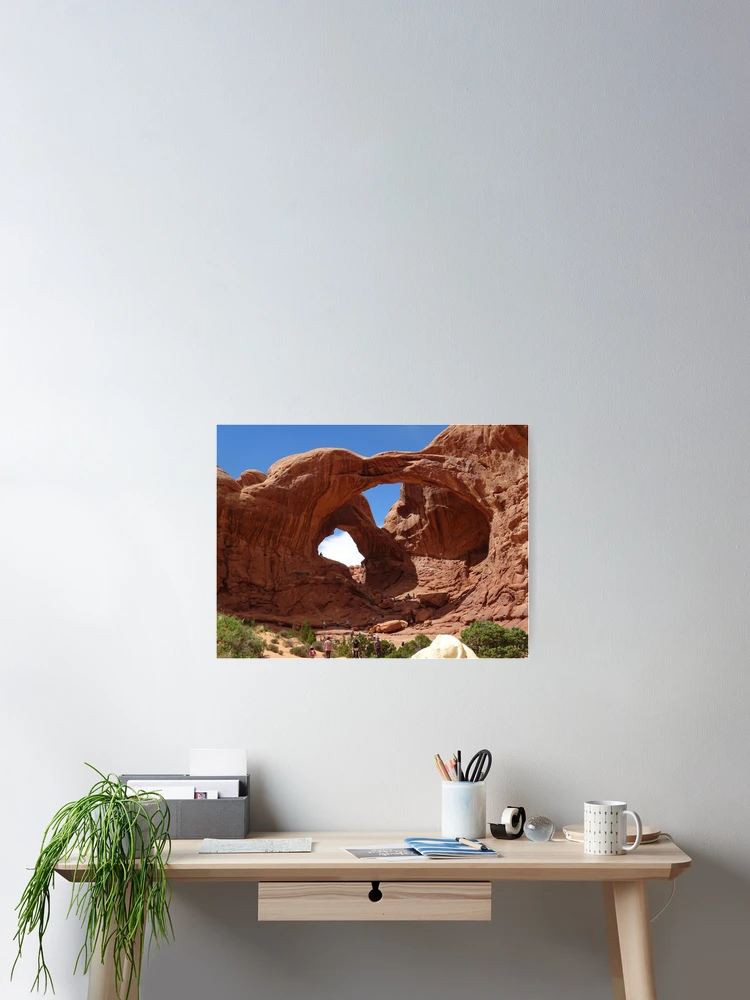 Thumbnail 2 of 3, Poster, Double Arch designed and sold by Rorymacve.