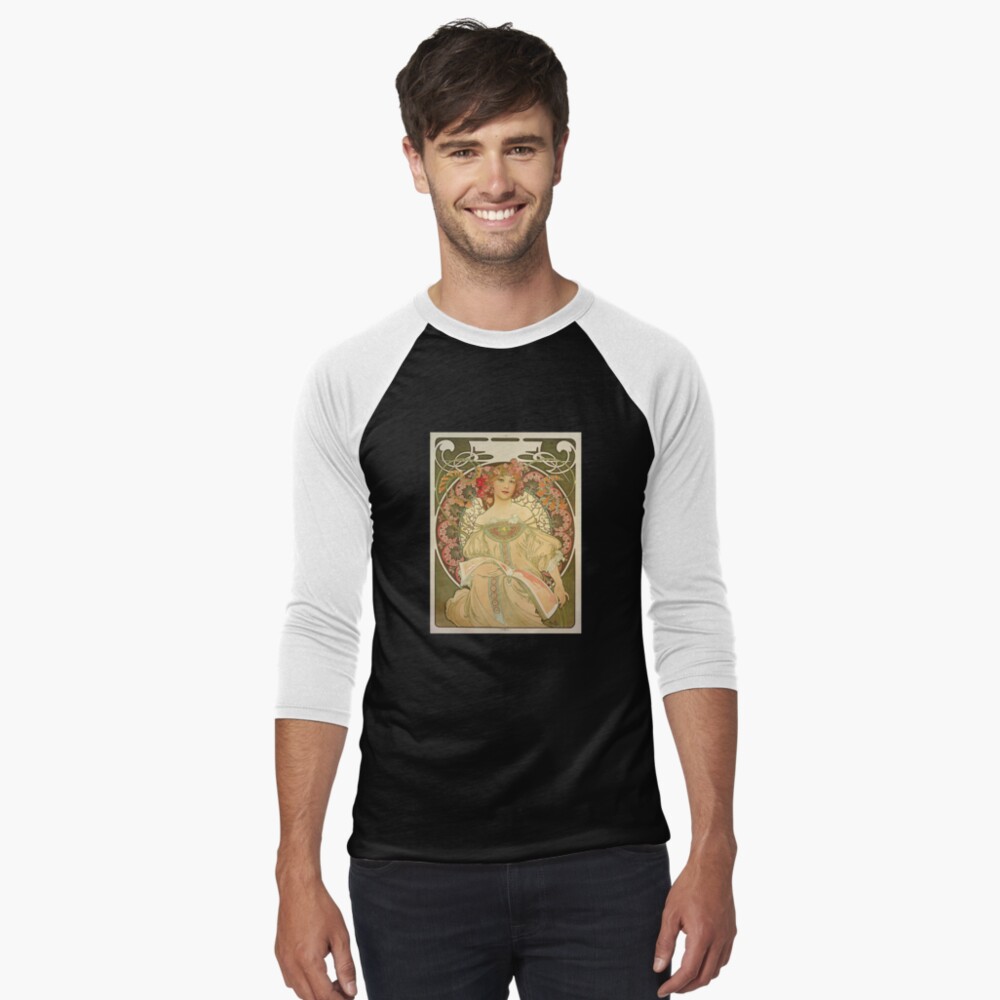 Item preview, Baseball ¾ Sleeve T-Shirt designed and sold by RozAbellera.