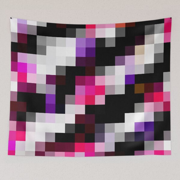 Item preview, Pixelated Mosaic Abstract designed and sold by PatternTitan.
