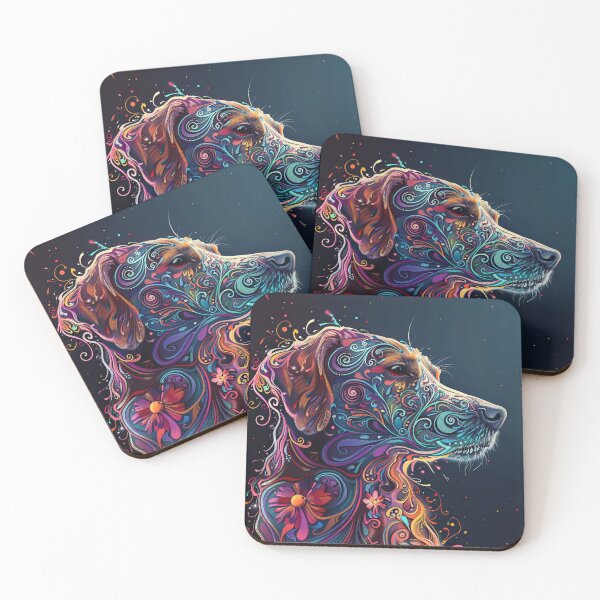 Item preview, Psychedelic English Pointer designed and sold by OccultDreams.