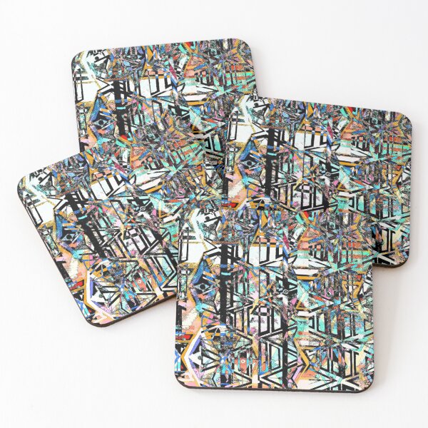 Item preview, 1980's Style Bold and Abstract Pattern designed and sold by BlueVisionInk.