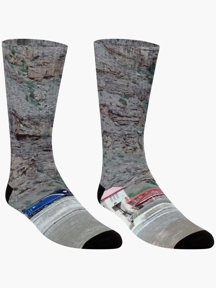 Thumbnail 3 of 5, Socks, River Running designed and sold by Rorymacve.