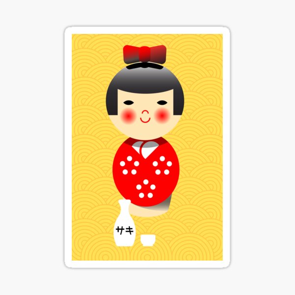 Item preview, Kokeshi Doll of Geisha designed and sold by Hugh Whyte.