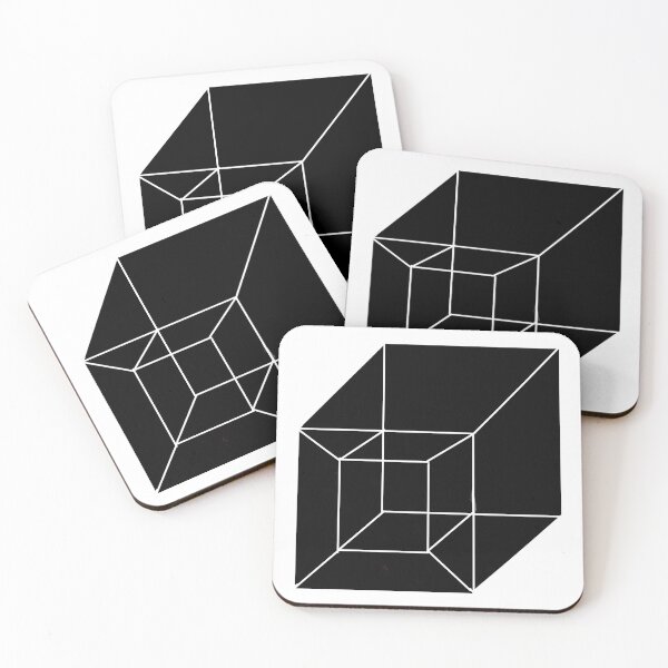 Item preview, Tesseract - Optical Illusion designed and sold by RedLeafPine.