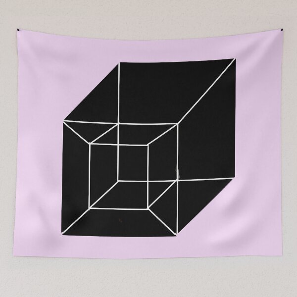 Item preview, Tesseract - Optical Illusion designed and sold by RedLeafPine.