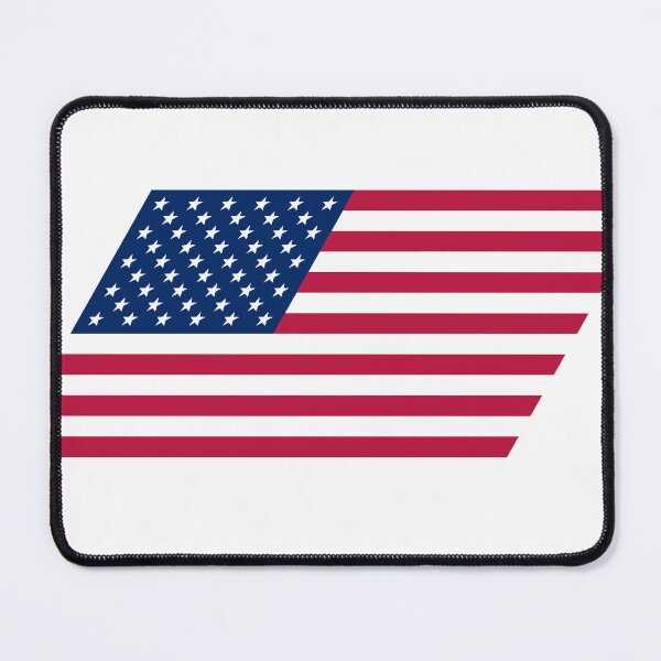 Item preview, US slanted to right w/o white flag designed and sold by MidniteTraffic.