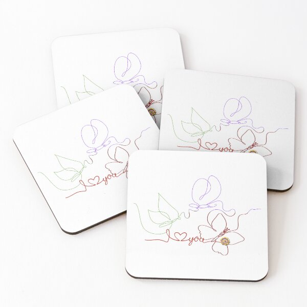 Item preview, Love, butterflies & heart designed and sold by Mmgw1970.