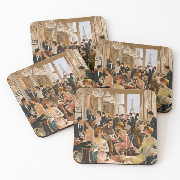 Item preview, 1920s Vintage Paris Café ….By Carraann  designed and sold by CARRAANN.