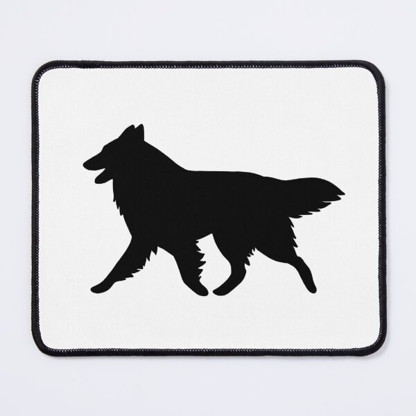 Item preview, Belgian shepherd Groenendael/ Tervuren gaiting silhouette  designed and sold by WaterbugDesign.