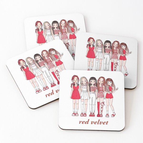 Item preview, red velvet anemy group design designed and sold by popkix.