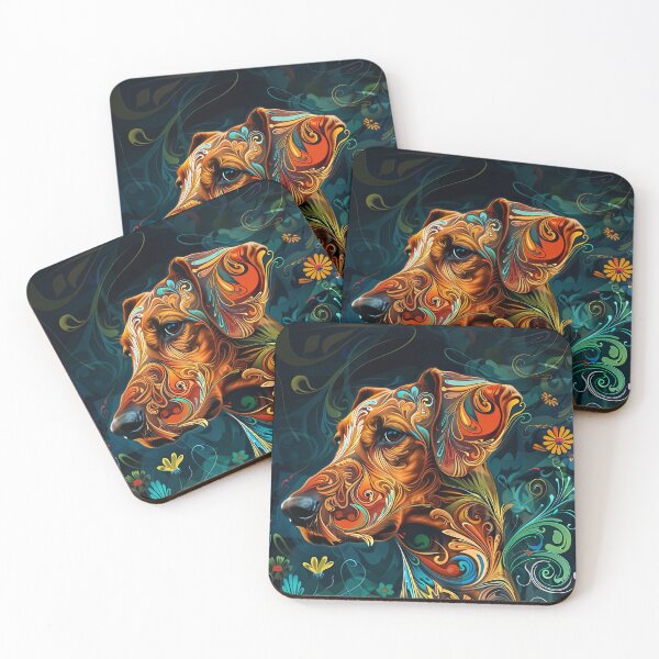 Item preview, Paisley Vizsla designed and sold by OccultDreams.
