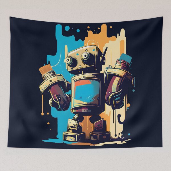 Item preview, Mechanical Muralist: The Graffiti Bot Revolution designed and sold by 2wear.