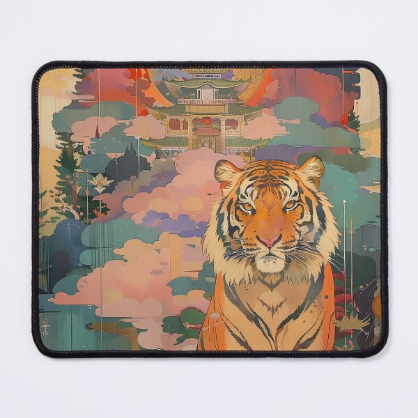 Item preview, Tiger By The Temple designed and sold by DavidLoblaw.