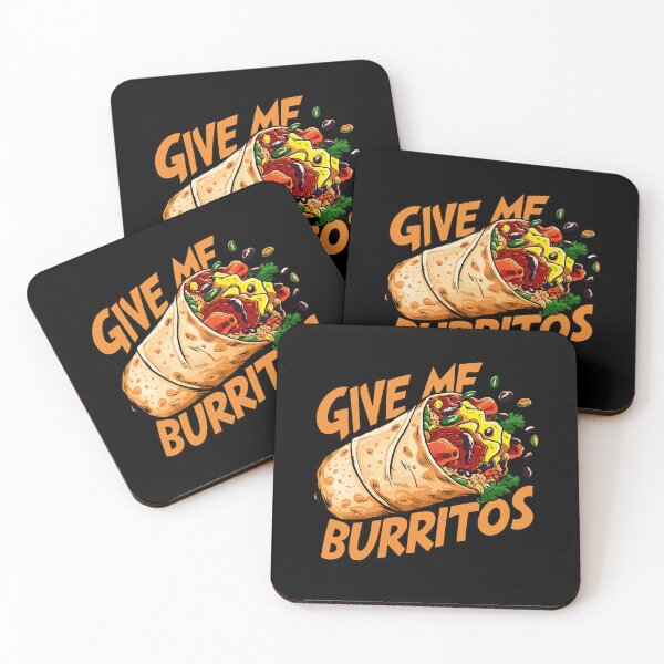 Item preview, Giant Burrito Graphic with "Give me Burritos" Text designed and sold by BNCH44.