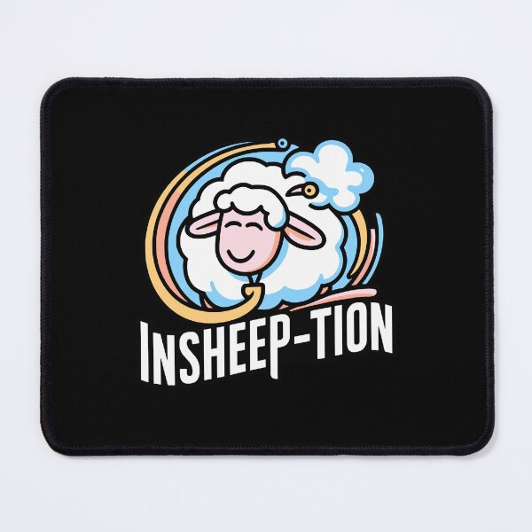 Item preview, Sleepy Sheep "Insheep-tion" Dreamy Night Art designed and sold by BNCH44.
