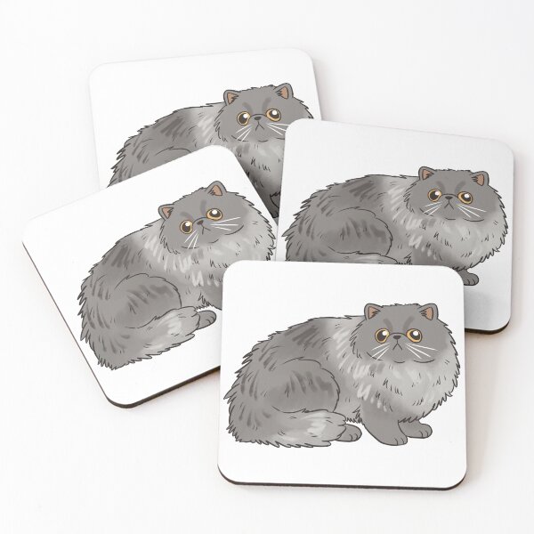 Item preview, Fluffy grey persian cat   designed and sold by Yaragold.