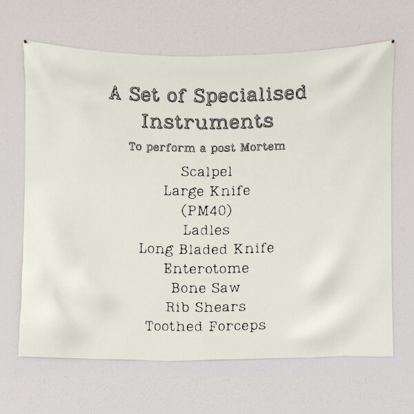 Item preview, Autopsy Instruments designed and sold by AnnDart.