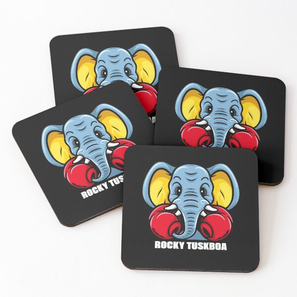 Item preview, Incredible Boxing Elephant Champion "Rocky Tuskboa" Art designed and sold by BNCH44.