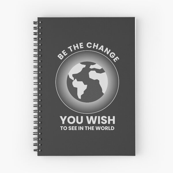 Item preview, Be the Change You Wish to See in the World designed and sold by TeeGleam.