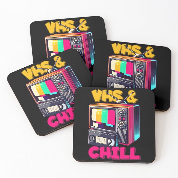 Item preview, Retro VHS & Chill - Funny Generation X and millennials Nostalgia Design. designed and sold by Unitepeople.