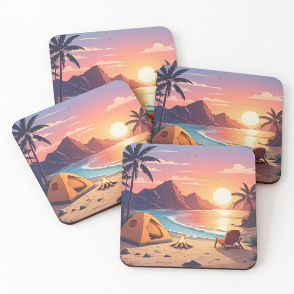 Item preview, Beach Camp designed and sold by Lukkieprintable.