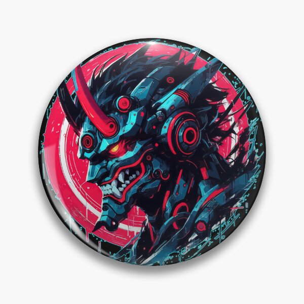 Item preview, Oni Mecha Demon designed and sold by TomFrontierArt.