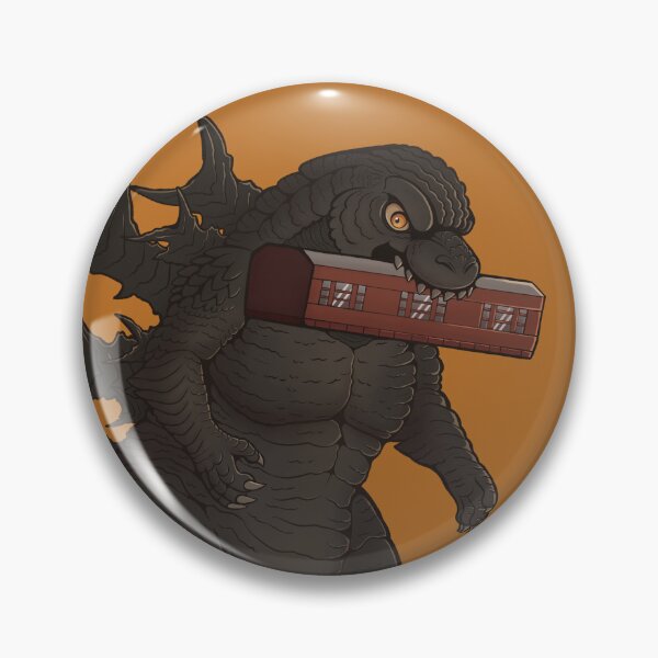 Item preview, Godzilla Minus One Eating a Train designed and sold by SkyArtRoom.
