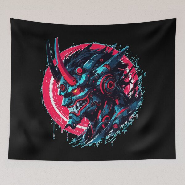 Item preview, Oni Mecha Demonio designed and sold by TomFrontierArt.