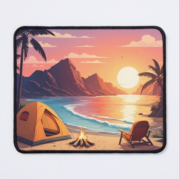 Item preview, Beach Camp designed and sold by Lukkieprintable.