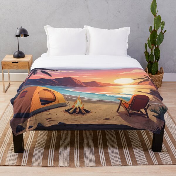 Item preview, Beach Camp designed and sold by Lukkieprintable.