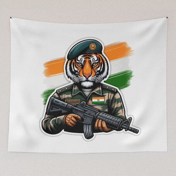 Item preview, Indian Brave: Soldier & Tiger Strength designed and sold by CyberWindow.