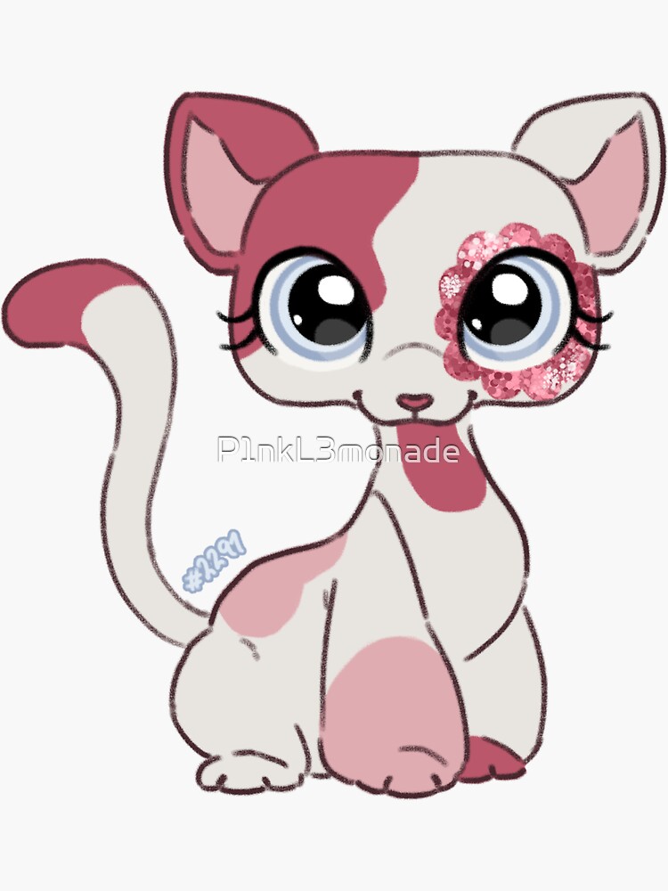 Lps Cat Drawings Lps Shorthair Cat Drawing Lps Cat Png Sale