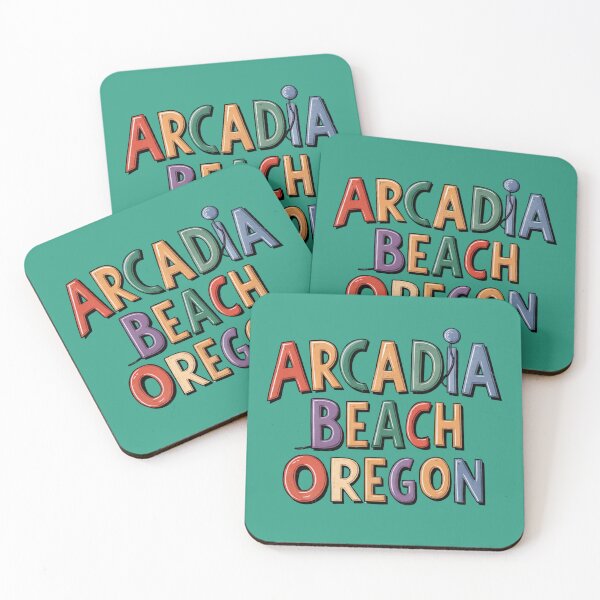 Item preview, Arcadia Beach Oregon designed and sold by trendybutterfly.
