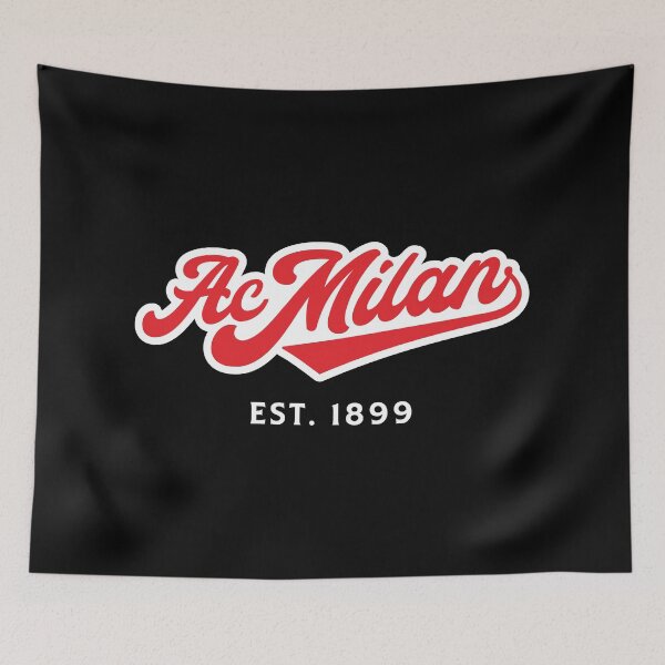 Item preview, AC Milan 1899 Typography designed and sold by RB1899.