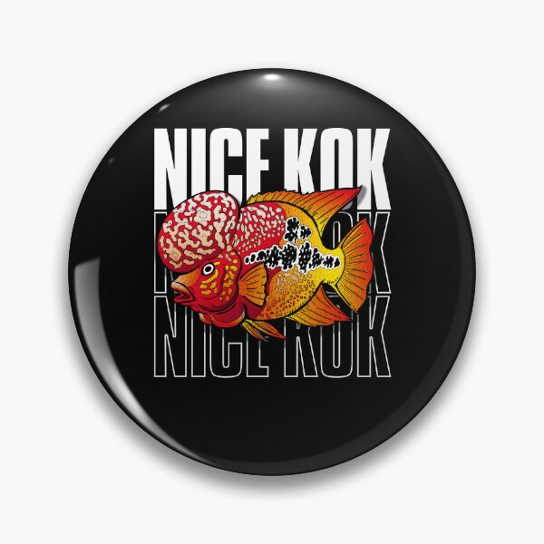 Item preview, Nice Kok Funny Flowerhorn Cichlid Fish Keeper designed and sold by JRRTs.