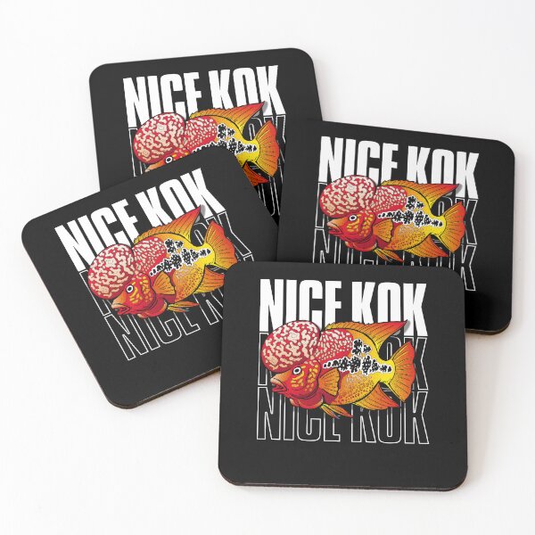 Item preview, Nice Kok Funny Flowerhorn Cichlid Fish Keeper designed and sold by JRRTs.