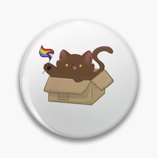 Item preview, pride brown cat - progress flag designed and sold by linnylooo.