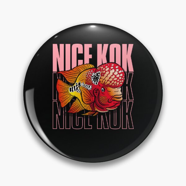 Item preview, Nice Kok Funny Flowerhorn Cichlid Fish Keeper designed and sold by JRRTs.