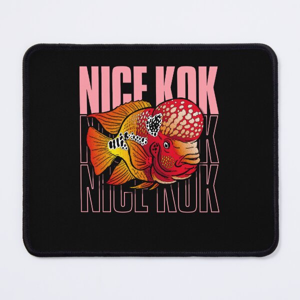 Item preview, Nice Kok Funny Flowerhorn Cichlid Fish Keeper designed and sold by JRRTs.