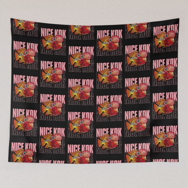 Item preview, Nice Kok Funny Flowerhorn Cichlid Fish Keeper designed and sold by JRRTs.