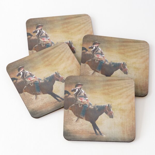 Item preview, Portrait of a Bucking Bronco, Painterly designed and sold by jrtwynam.