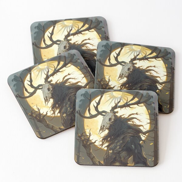 Item preview, The Great Wendigo Tarot Card IV | Print designed and sold by Unrooted.
