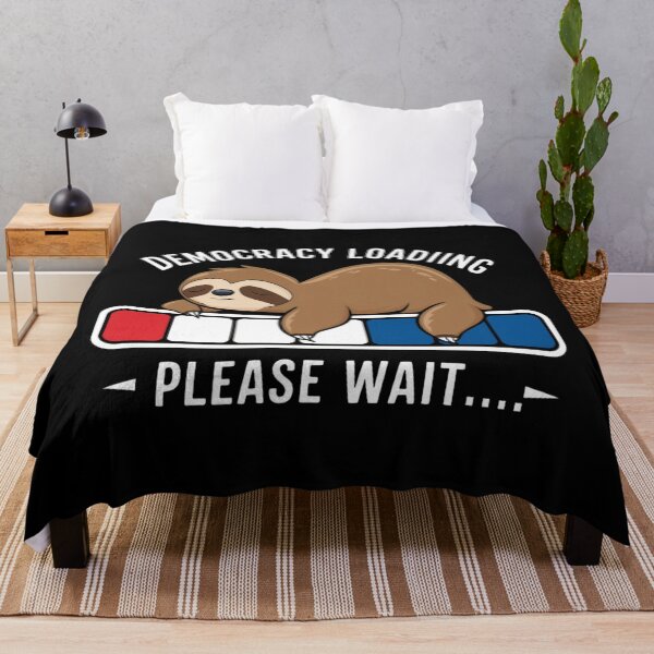 Item preview, Democracy Loading. Sloth Lovers - Election 2024 designed and sold by AwakenedSoul.