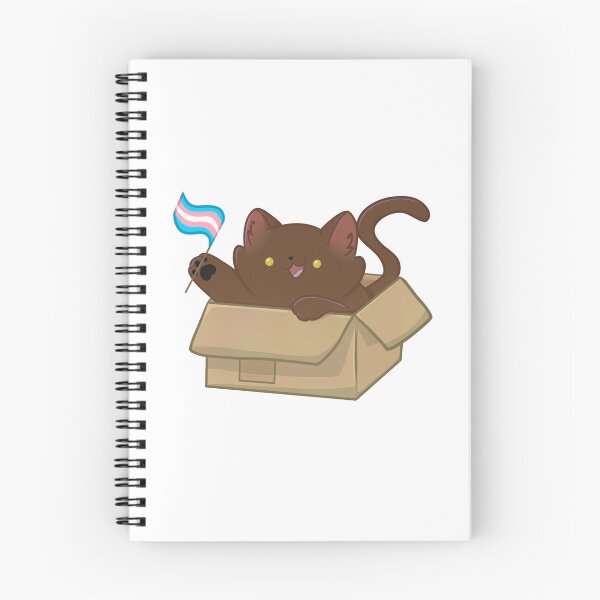 Item preview, pride brown cat - transgender flag designed and sold by linnylooo.