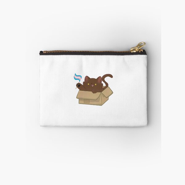 Item preview, pride brown cat - transgender flag designed and sold by linnylooo.