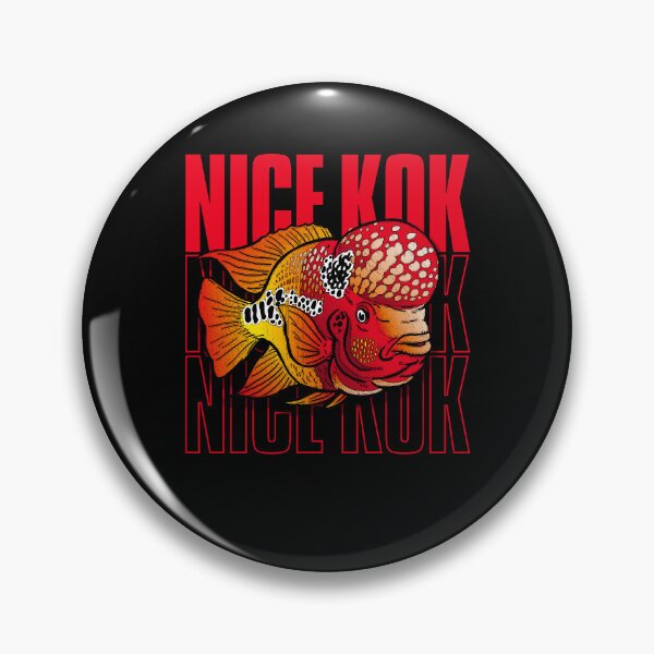Item preview, Nice Kok Funny Flowerhorn Cichlid Fish Keeper designed and sold by JRRTs.