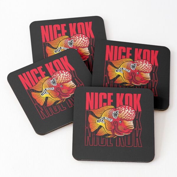 Item preview, Nice Kok Funny Flowerhorn Cichlid Fish Keeper designed and sold by JRRTs.